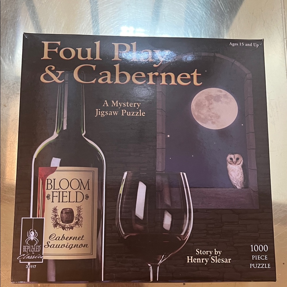 Bloomfield Foul Play & Cabernet Mystery Jigsaw Puzzle